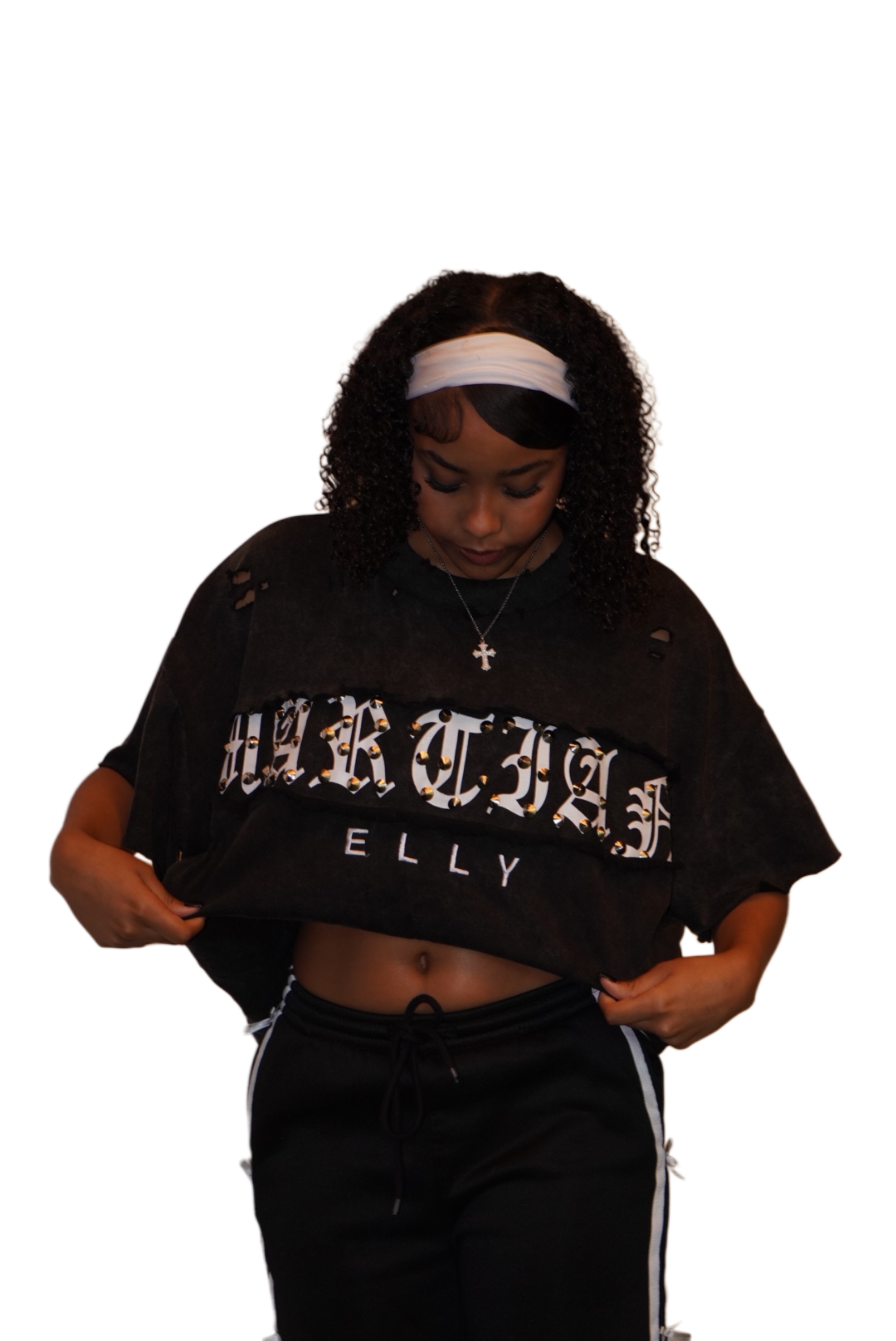 0NYX CUT OFF TEE